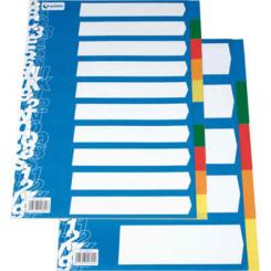 Grafoplas Juego Separador PP 0,5 A4 5Pos /5Col 11T